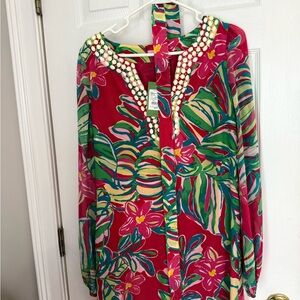 Lilly Pulitzer Floral Tunic Dress